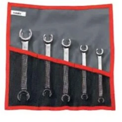 Facom 5 Pcs Straight Flare Nut Spanner Set With Metric Web, 43.JE5T
