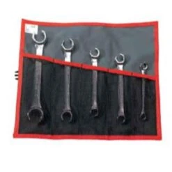 Facom 5 Pcs Metric Flare Nut Wrench Set, 42.JE5T