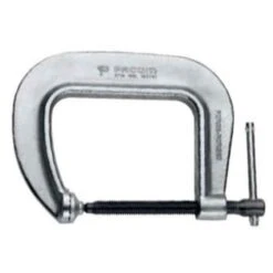 Facom 133mm Galvanised Finish Deep Throat G-Clamp, 271A.150L
