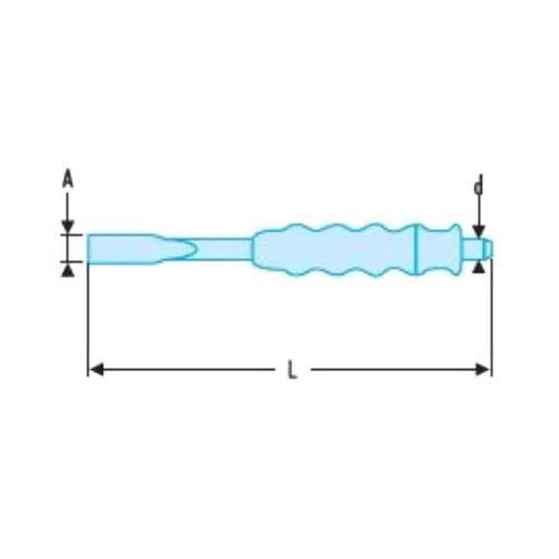 Facom 15mm Sheathed Chisel, 263.G19 2 Facom 15mm Sheathed Chisel, 263.G19 - Image 2