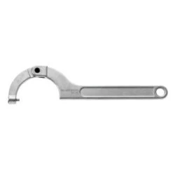 Facom 6mm Satin Chrome Finish Hinged Hook &a; Pin Wrench, 126A.120