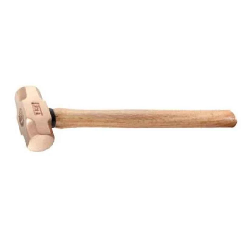 Facom 1800g Copper Beryllium Alloy &a; Wooden Non Sparking Sledge Hammer, 1261H.150SR 1 Facom 1800g Copper Beryllium Alloy &a; Wooden Non Sparking Sledge Hammer, 1261H.150SR