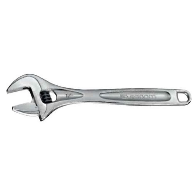 Facom 27mm Chromed Finish Adjustable Wrench, 113A.8C 1 Facom 27mm Chromed Finish Adjustable Wrench, 113A.8C