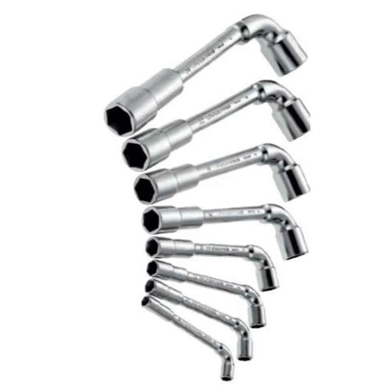 Facom 10 Pcs 13.4kg Metric Angled Socket Wrench Set, 76.P22M 1 Facom 10 Pcs 13.4kg Metric Angled Socket Wrench Set, 76.P22M