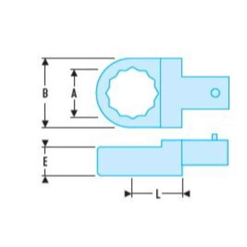 Facom 18x12mm Polygon Drive, 13.18 2 Facom 18x12mm Polygon Drive, 13.18 - Image 2