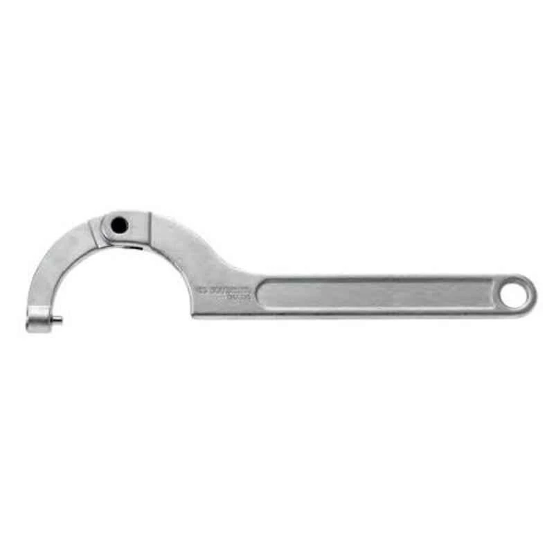 Facom 8mm Satin Chrome Finish Hinged Hook &a; Pin Wrench, 126A.180 1 Facom 8mm Satin Chrome Finish Hinged Hook &a; Pin Wrench, 126A.180