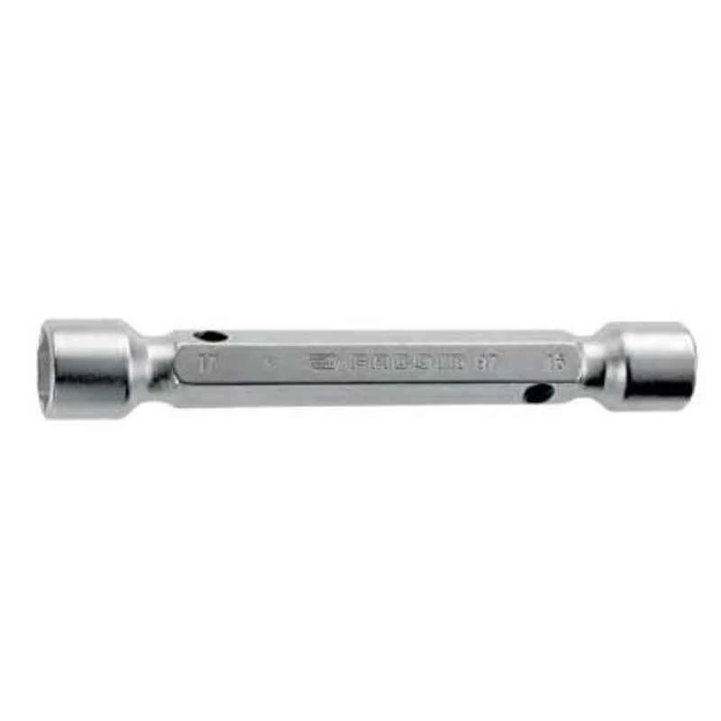 Facom 30x32mm Satin Chrome Finish Metric Forged Double Socket Wrench, 97.30X32 1 Facom 30x32mm Satin Chrome Finish Metric Forged Double Socket Wrench, 97.30X32