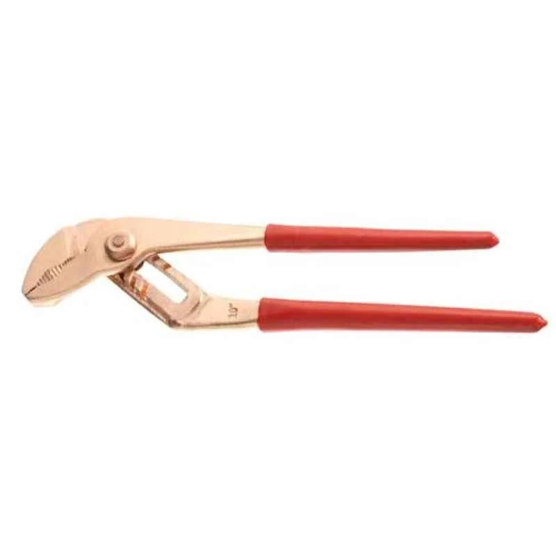 Facom 25mm Copper Beryllium Alloy &a; PVC Non Sparking Multigrip Plier, 482.15SR 1 Facom 25mm Copper Beryllium Alloy &a; PVC Non Sparking Multigrip Plier, 482.15SR