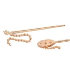 Facom 100mm Copper Beryllium Alloy Non Sparking Chain Pipe Wrench, 136A.2SR