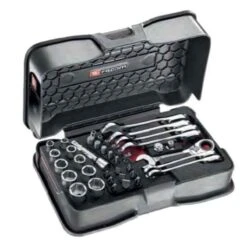 Facom Ultra Compact Metric Wrench Socket &a; Bit Box, 467BS.BOX