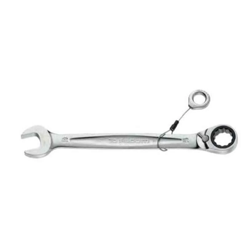 Facom 24mm Satin Chrome Finish Metric Standard Ratchet Combination Wrench, 467.24SLS 1 Facom 24mm Satin Chrome Finish Metric Standard Ratchet Combination Wrench, 467.24SLS