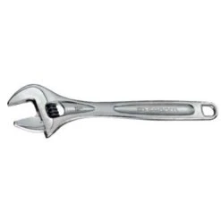Facom 34mm Chromed Finish Adjustable Wrench, 113A.12C
