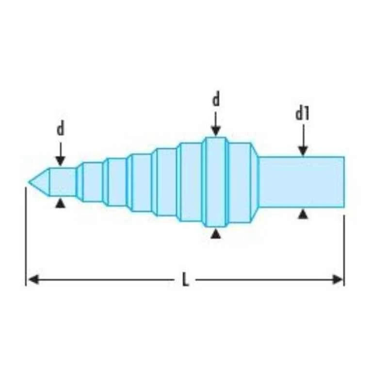 Facom 8mm Stepped Bit, 229A.ST1 2 Facom 8mm Stepped Bit, 229A.ST1 - Image 2