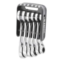 Facom 6 Pcs Short Combination Ratchet Wrench Set, 467BS.JP6