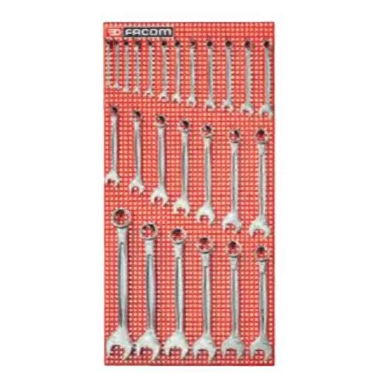 Facom 16 Pcs 2.2kg Metric Combination Wrench Set, 440.JE16T 2 Facom 16 Pcs 2.2kg Metric Combination Wrench Set, 440.JE16T - Image 2