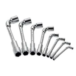 Facom 22 Pcs Angled Socket Wrench Set, 75.P22M