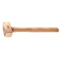 Facom 4900g Copper Beryllium Alloy &a; Wooden Non Sparking Club Hammer, 1262H.400SR