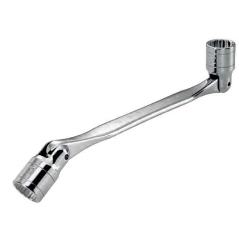 Facom 14x15mm Satin Chrome Finish Metric Hinged Combination Wrench, 66A.14X15 1 Facom 14x15mm Satin Chrome Finish Metric Hinged Combination Wrench, 66A.14X15